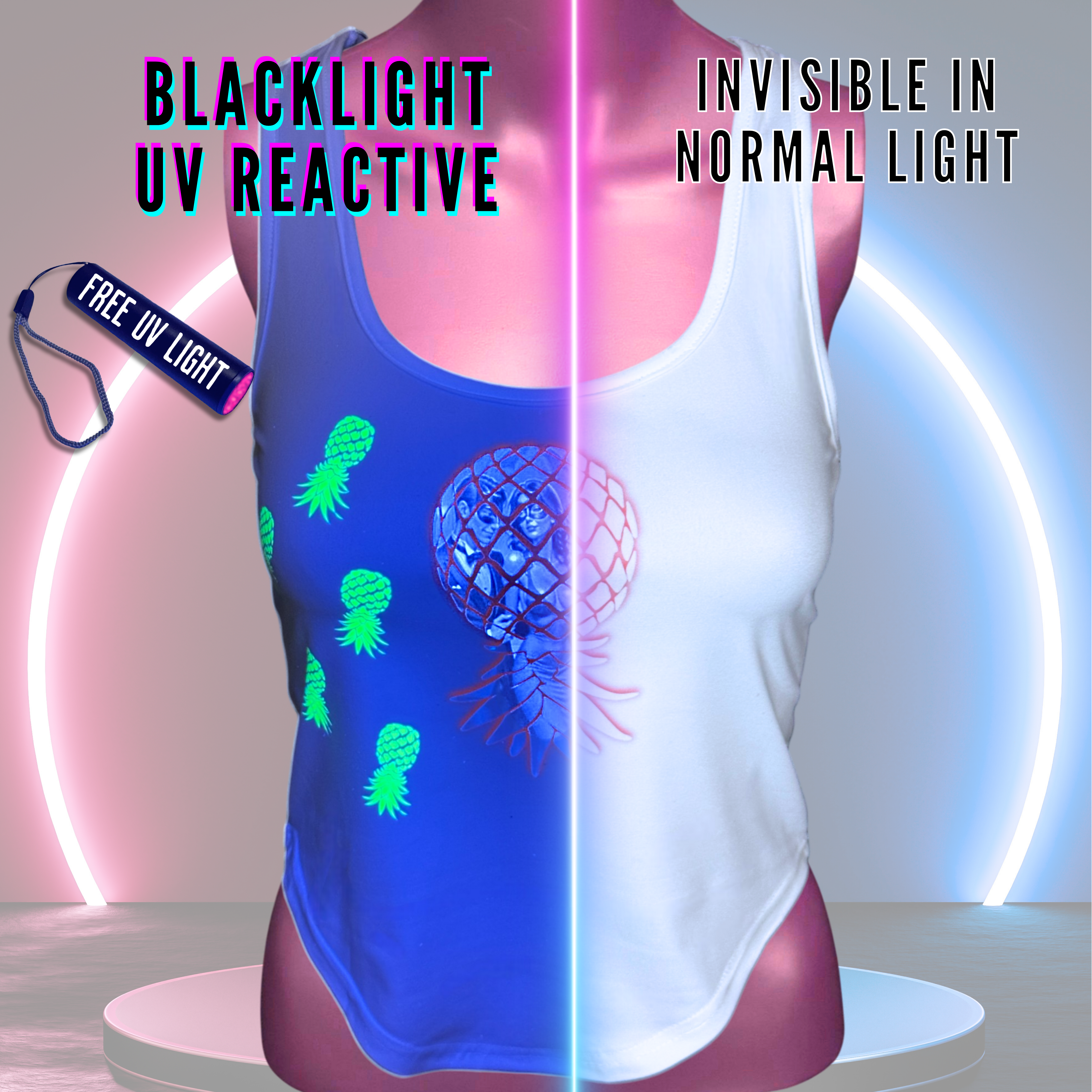 Pineapple MMF Tank Top