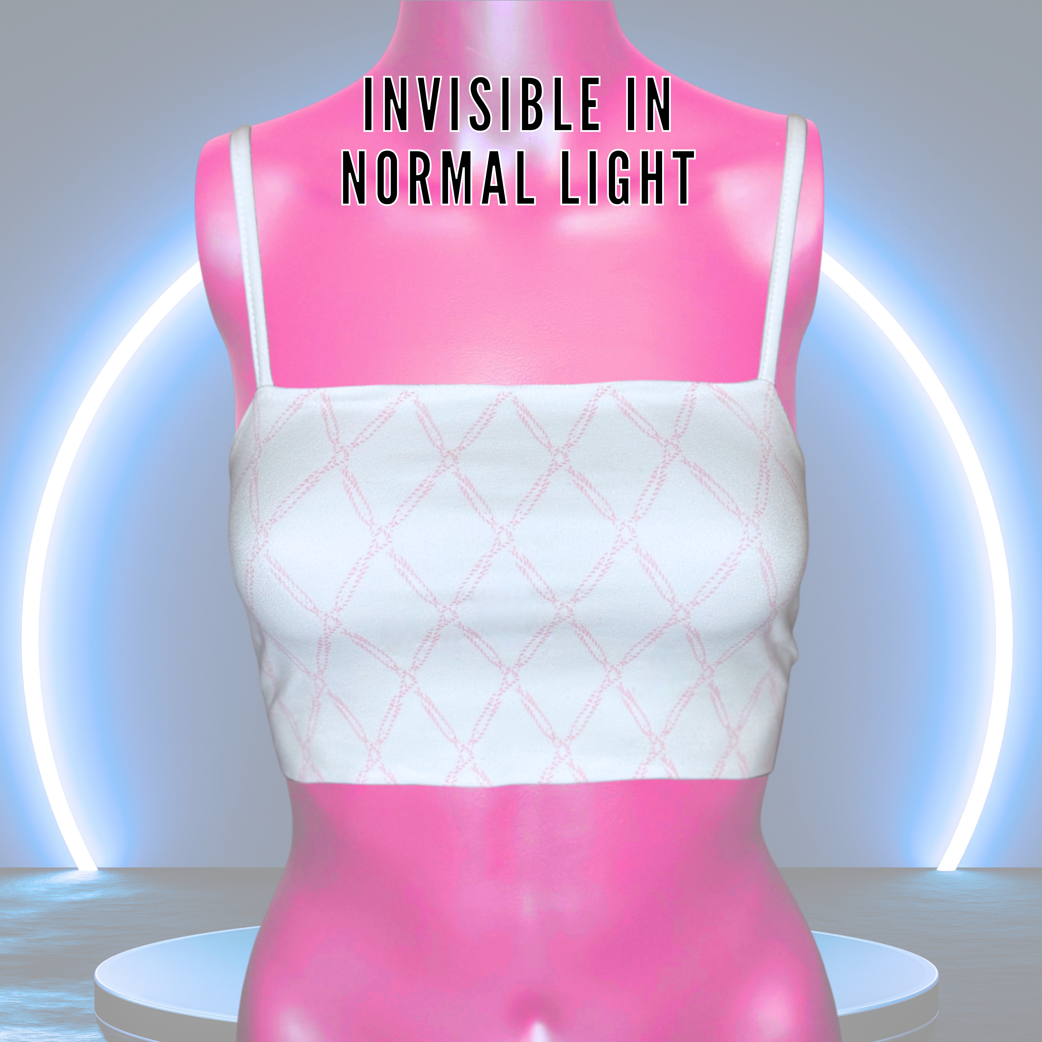 Strippin' Mesh-Back Crop