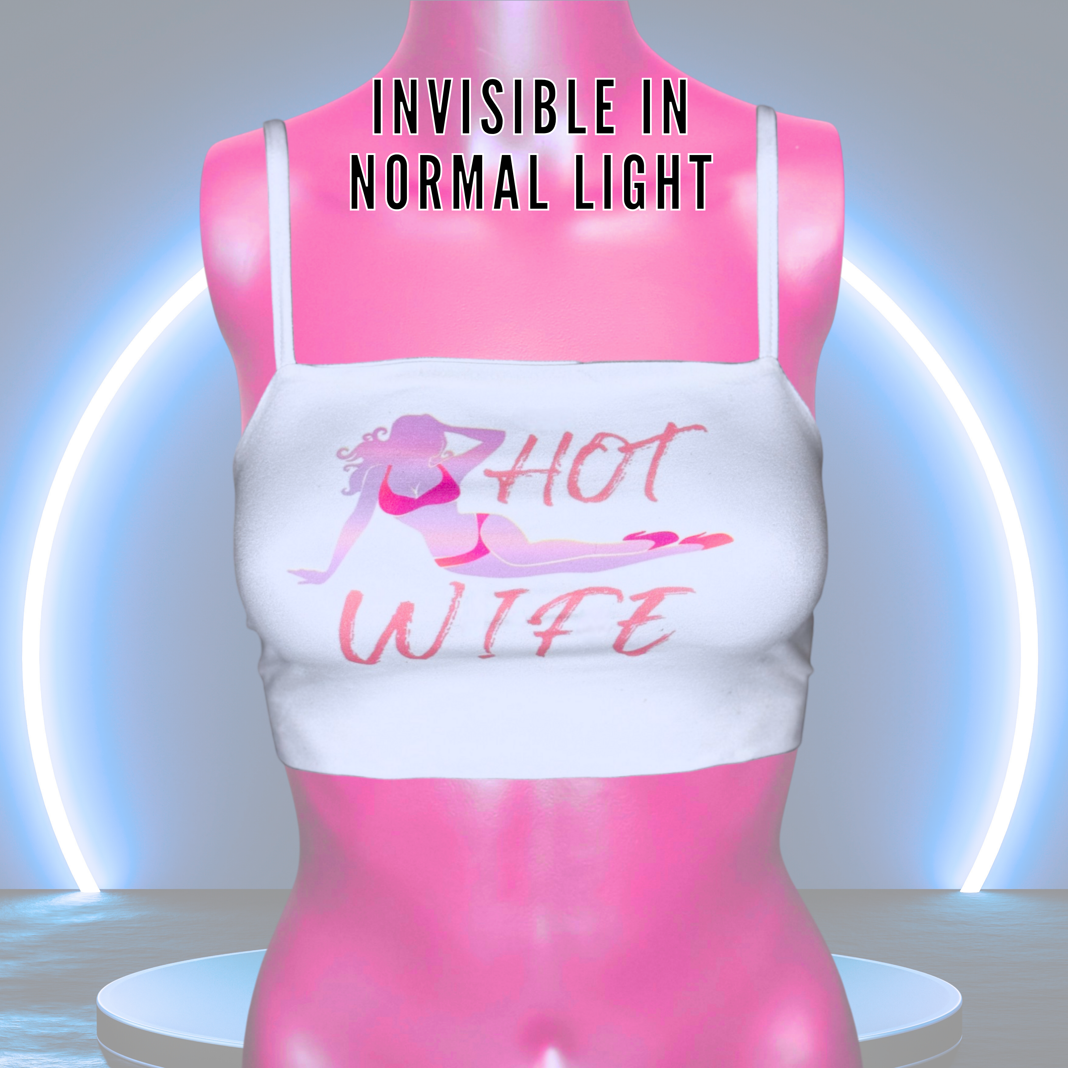 Hot Wife Mesh-Back Crop